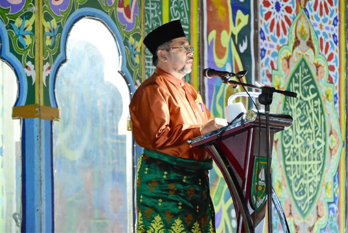 Pembukaan MTQ Ke-17 Pinggir Dihadiri (Plh) Bupati Bengkalis H Bustami HY