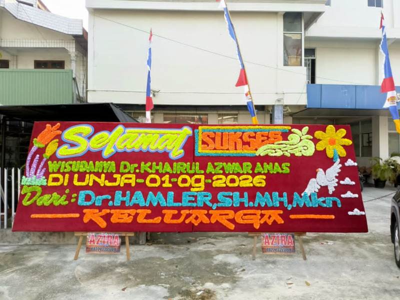 Dr. Humler Ucapkan Selamat Kepada Dr. Khairul Azwar Anas Atas Wisuda S3 Doktor Hukum