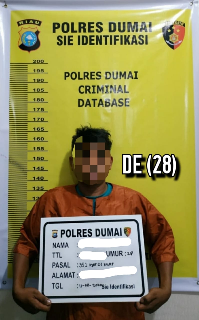 Tak Butuh Waktu Lama, Polsek Dumai Timur Berhasil Ungkap Kasus Tindak Pidana Penganiayaan 