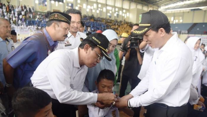 Bupati Inhil Hadiri Pencanangan MR