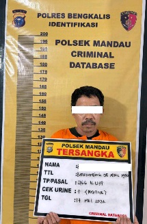 Aniaya Istri, Pria di Mandau Ditangkap Polisi Ternyata Positif Narkoba
