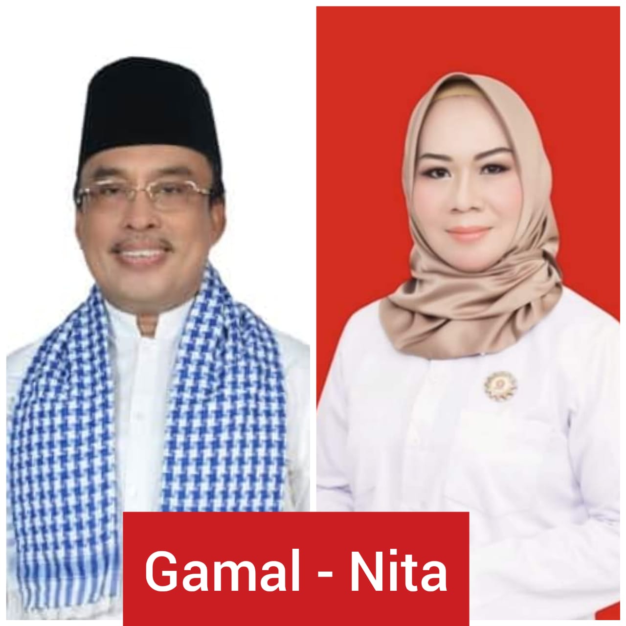 Gamal-Nita Dikabarkan Akan Berlayar di Pilkada Dumai