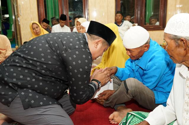 Camat Mandau Hadiri Safari Ramadhan di Kelurahan Talang Mandi