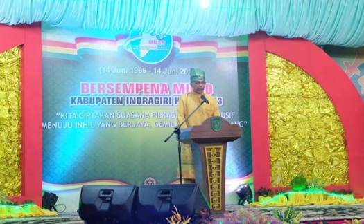 Pemkab Inhil Gelar Malam Resepsi Syukuran Milad ke-53