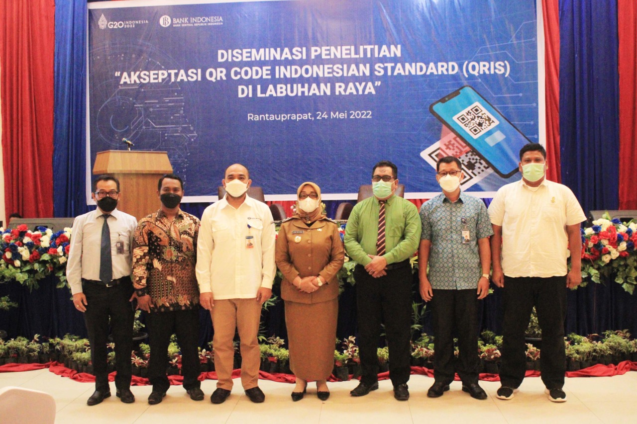 Wabub Labuhanbatu Ikuti Diseminasi Penelitian Akseptasi QR Code Indonesia Standard (QRIS) Dilabuhanb