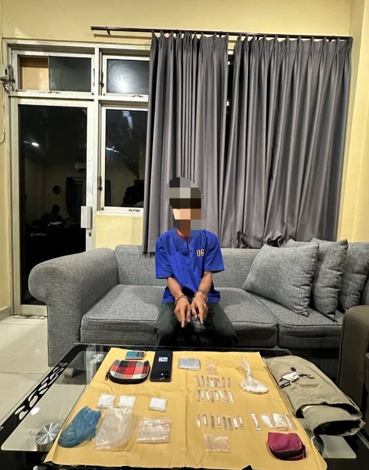 Polres Dumai Bongkar Kasus Sabu di Sungai Sembilan, 33 Paket Diamankan