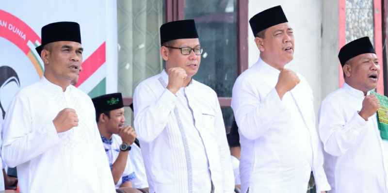Pimpinan DPRD Bengkalis Hadiri Hari Santri dan Seminar Kampus Melayu STAIN