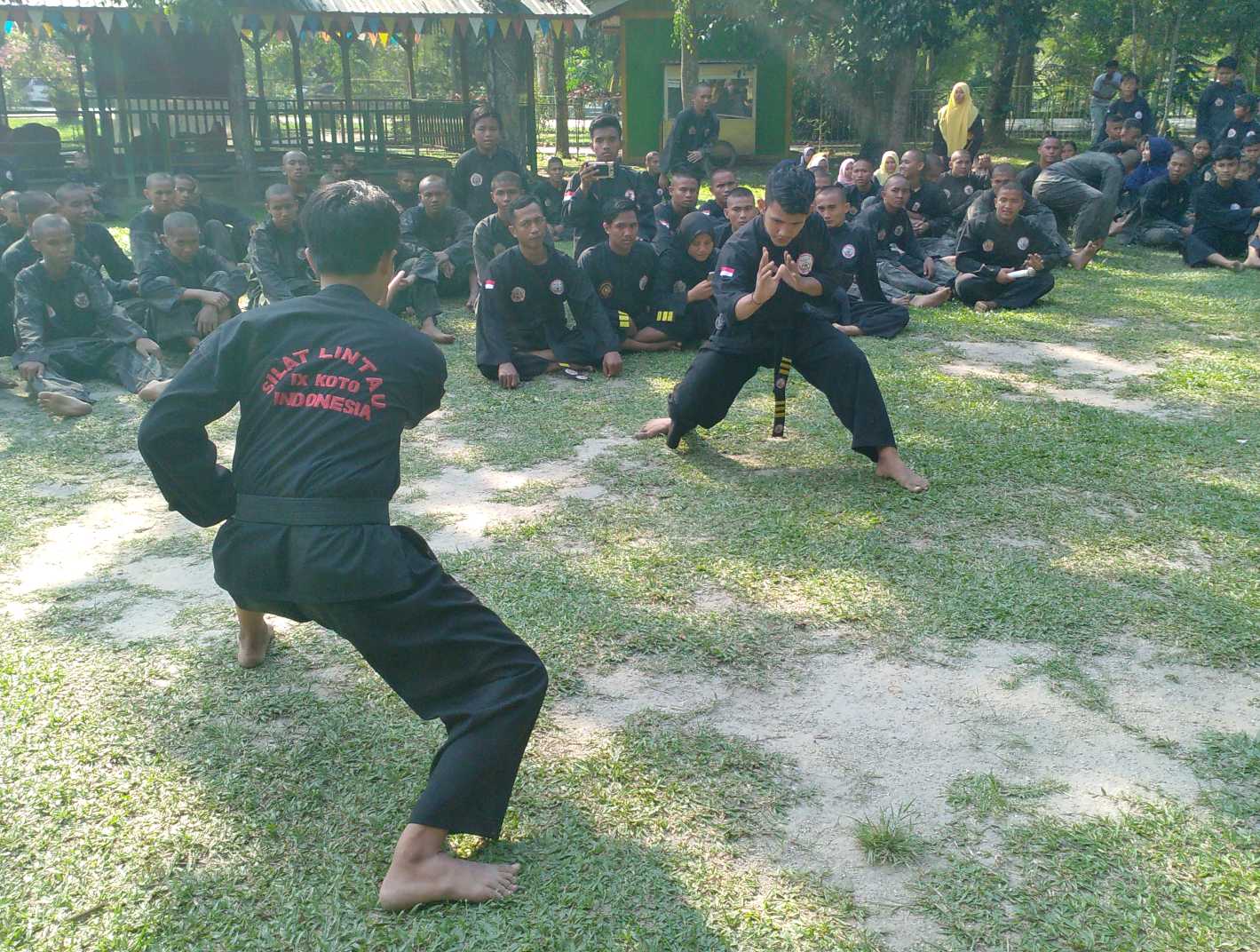 Kenaikan Sabuk Pendekar Pencak Silat Lintau IX Koto Riau