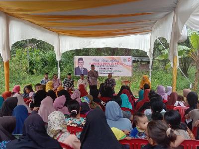 Serap Aspirasi, Khairul Umam Gelar Reses di Jalan Bhineka Kampung Lalang