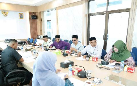 Pansus LAMR DPRD Bengkalis Lakukan Rapat Kerja Bahas Naskah Akademik Ranperda