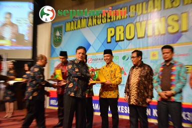 Zero Accident, Bupati Siak Diganjar Anugerah K3