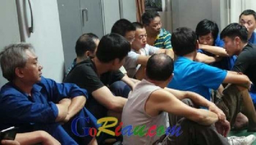 Imigrasi Pekanbaru Temukan 35 orang TKA asal China di PLTU Tenayan Raya