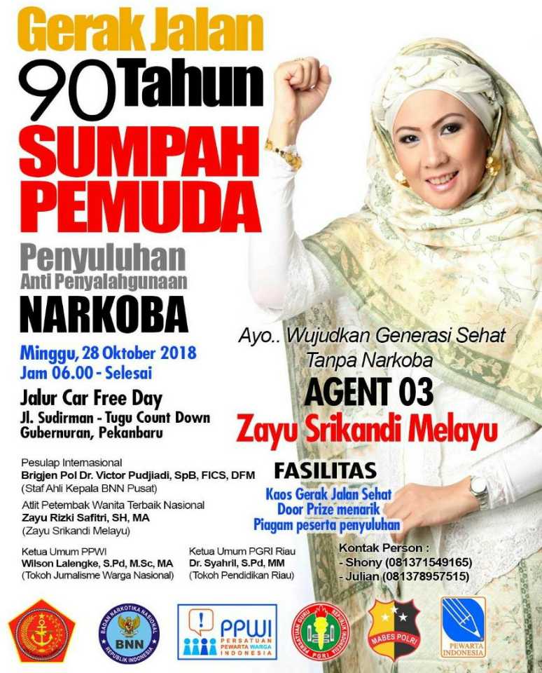 PPWI Riau Bersama Zayu Lovers Club Siap Meriahkan Peringatan 90 Tahun Sumpah Pemuda