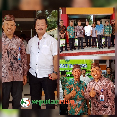 Disambut Cucu Soeman HS, Koordinator Kopertis X Kunjungi Stand UIR di Padang