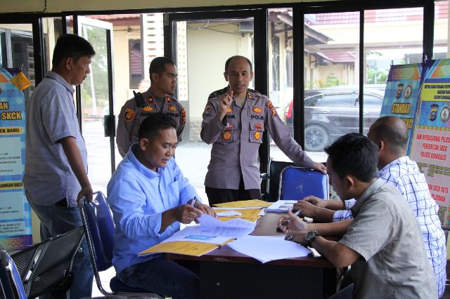 Timsos Polda Riau Lakukan Pengecekan Pelayanan, guna Tingkatkan Pelayanan Masyarakat Bengkalis