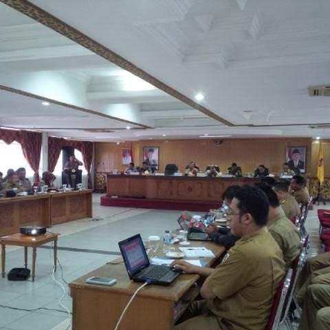 Wako Pekanbaru Pimpin Rapat Forkopimda Persiapan Pilkada 2017