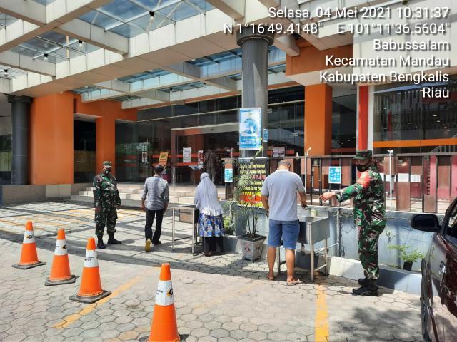 Sertu Ristiyo: Jangan Abai Dengan Kesehatan,Tetap Siaga C-19 Sesuai Prokes