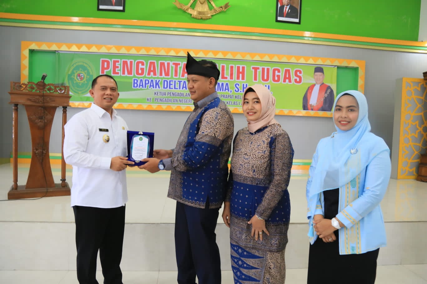 Perpisahan Dengan Ketua PN.Rantauprapat Bupati Labuhanbatu