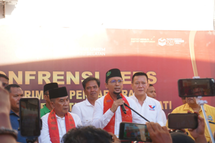 Didukung 5 Partai, Fery-Syahdian di Maju Pilkada Labusel