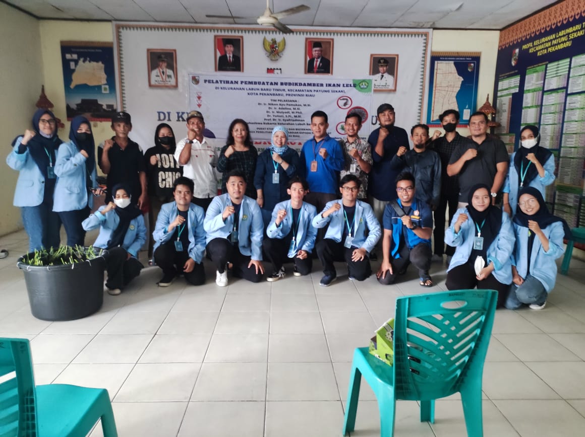 SOSIALISASI DAN PELATIHAN BUDIKDAMBER KUKERTA UNRI DI KELURAHAN LABUH BARU TIMUR