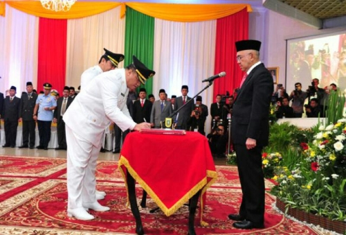 Akhirnya, Yopi dan Khairizal Resmi Memimpin Inhu