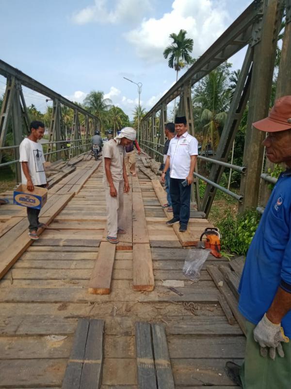 Reses Masa Sidang II Anggota DPRD Riau, H. Syafaruddin Poti Jemput Aspirasi Masyarakat Rohul