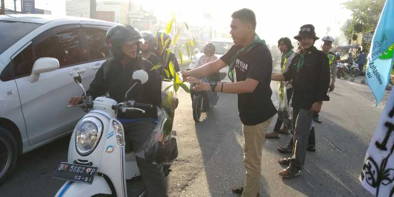 Mahasiswa UNRI Peringati HARI Pohon Sedunia