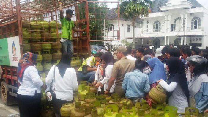 Disperindag Rohil Operasi Pasar Murah
