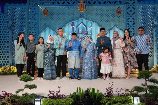 Bupati Bengkalis Kasmarni Gelar Open House di Kediaman Pribadi, Desa Muara Basung