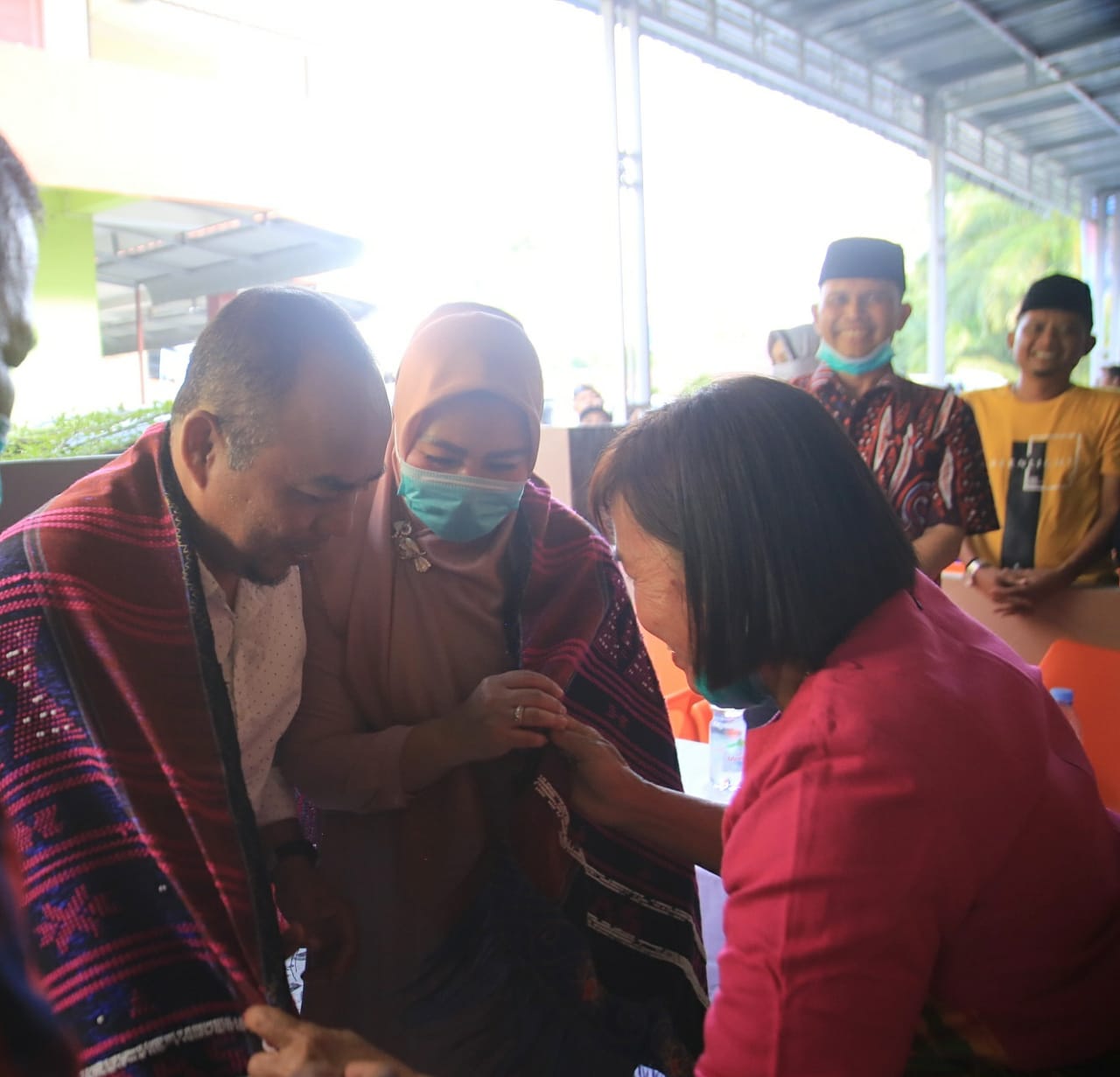 Bupati Labuhanbatu Mendapat Penghormatan Dari Parsadaan Parna Se-Bilah Hilir