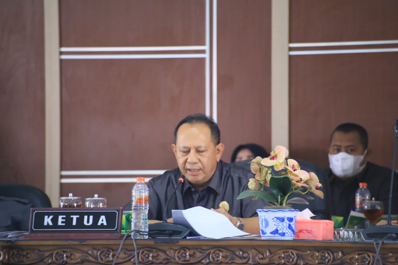 DPRD Kabupaten Labuhanbatu Menyetujui Ranperda P-APBD Kabupaten Labuhanbatu TA.2022 Menjadi Perda