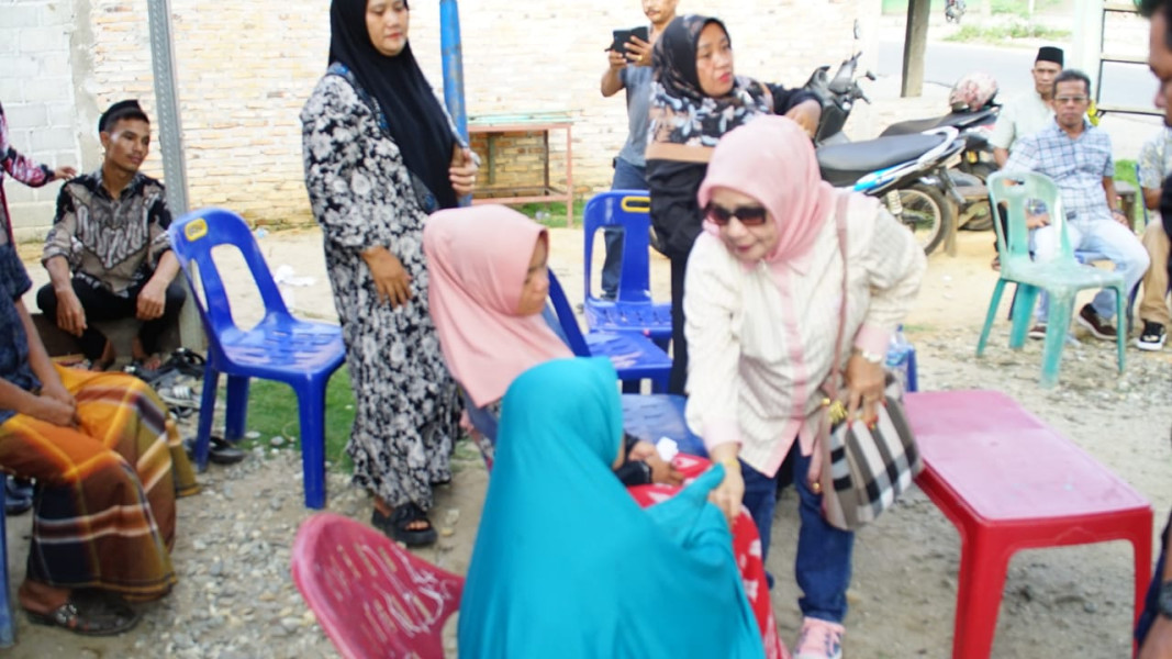 Keluarga Korban Hanyut di Sambangi Plt Bupati Labuhanbatu