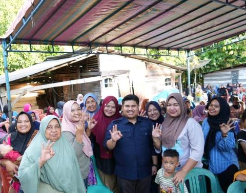 Wakil Ketua I DPRD Bengkalis Muhammad Arsya Fadillah Serap Aspirasi Warga Desa Buluh Manis