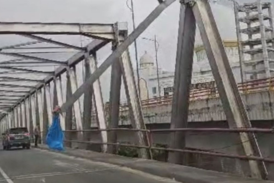 Ikatan Besi Atas Jembatan Siak II Lepas, PJN Segera Ambil Tindakan