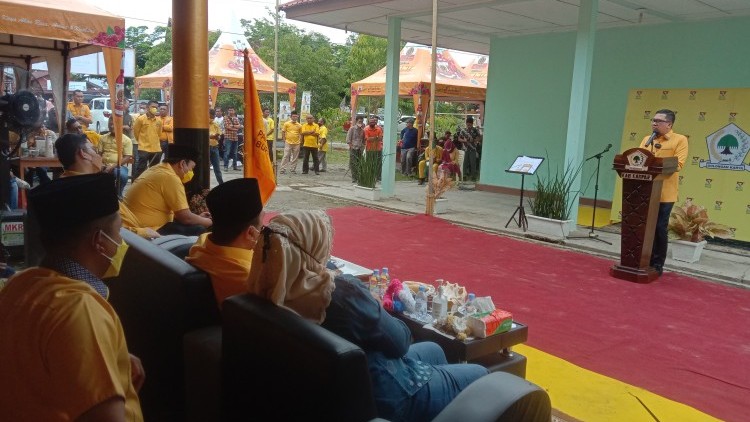 Ahmad Doli Kurnia dan Syamsuar Puji Golkar Kampar : Kembalikan Kejayaan Golkar Kampar