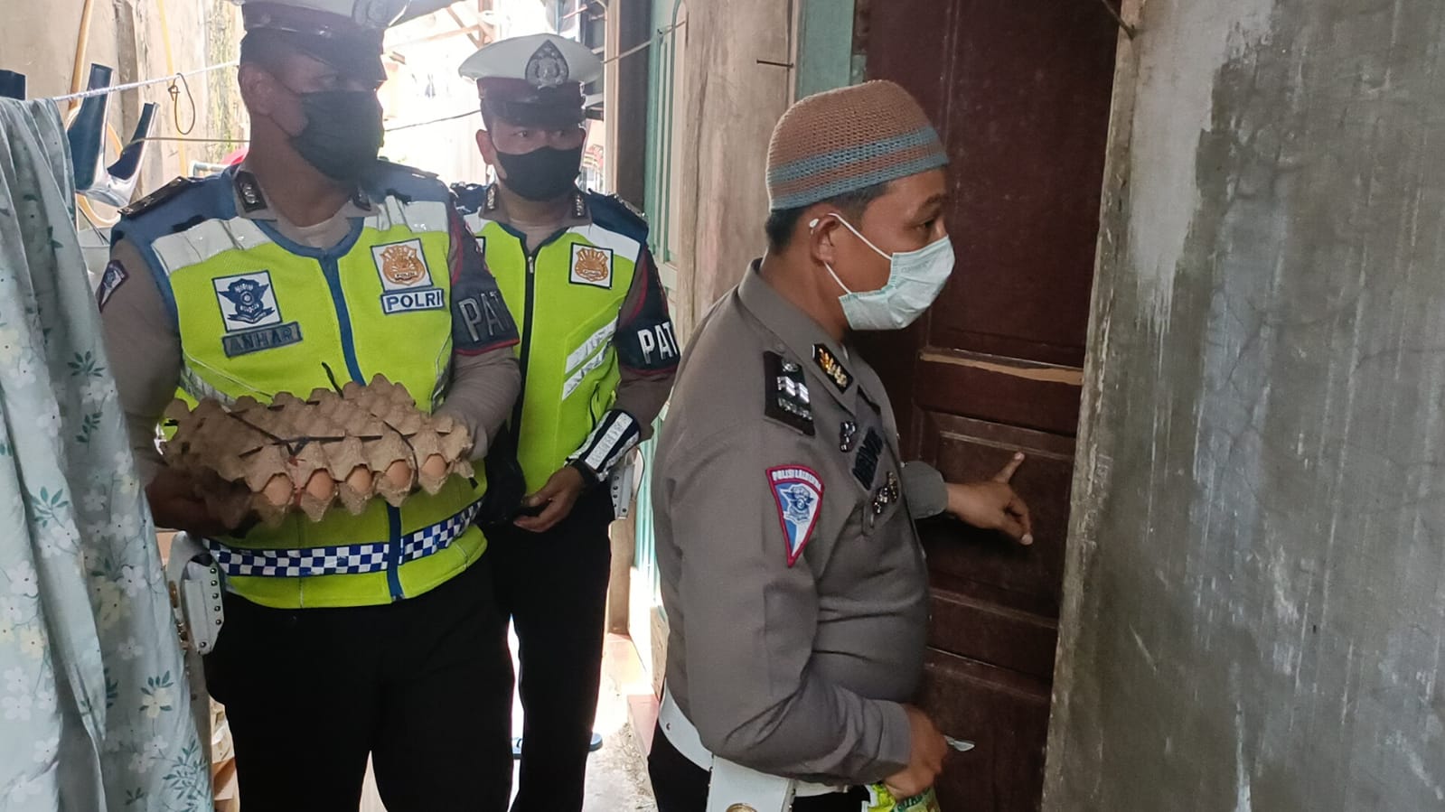 Peringati Hari Bhayangkara Ke 76, Sat Lantas Polres Rohul Terus Mantapkan Kegiatan Jumat Barokah