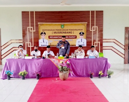 Musrenbang Tahun Anggaran 2023 Kecamatan Dumai Barat Di Gelar.