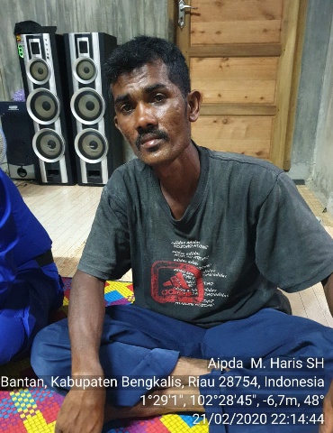 Nelayan asal Malaysia Hanyut Ditemukan Nelayan Kembung Baru Terdampar Dipinggir Pantai