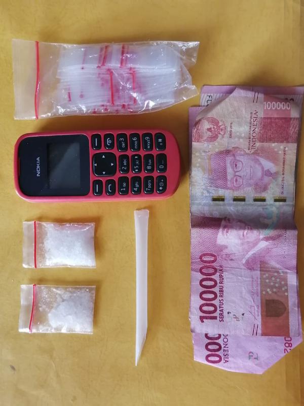 Satu Pelaku Tindak Narkotika Jenis Sabu di Ringkus Polisi