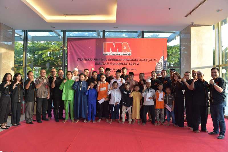 IMA Chapter Pekanbaru Gelar Buka Bersama dan Santuni Anak Yatim