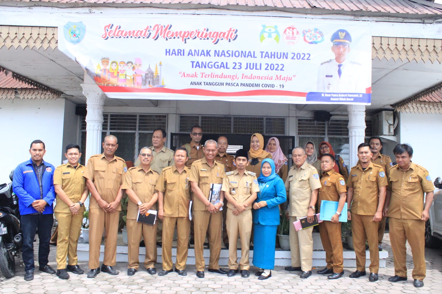 Tim Penilaian Kecamatan Terbaik Sambangi Bilah Barat
