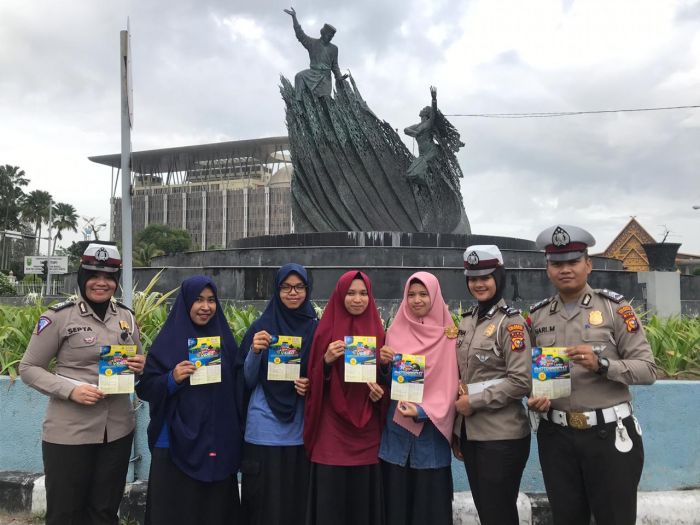 Jelang Millennial Road Safety Festival, Polresta Pekanbaru adakan Penyuluhan