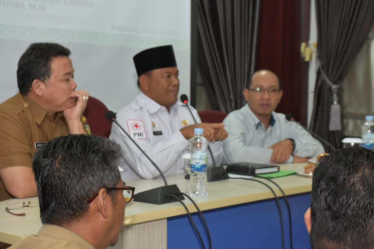 Hindari Tumpang tindih Perencanaan Pemkab Kampar terapkan  Aplikasi 2.0 dalam Susun Program Pembangu