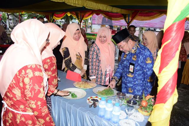 DWP Bengkalis Gelar Lomba Buat Makanan Tradisional Khas Melayu Bengkalis