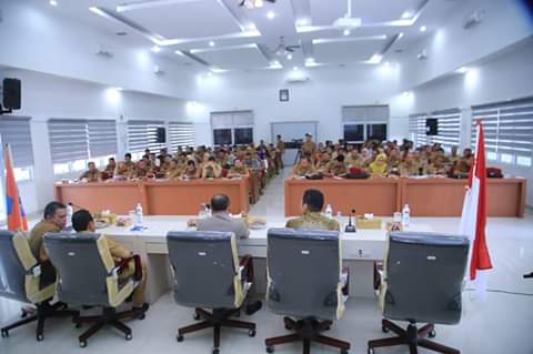 Plt Bupati Labuhanbatu Secara Resmi Membuka Acara Sosalisasi Tentang Perpres No. 16 Tahun 2018