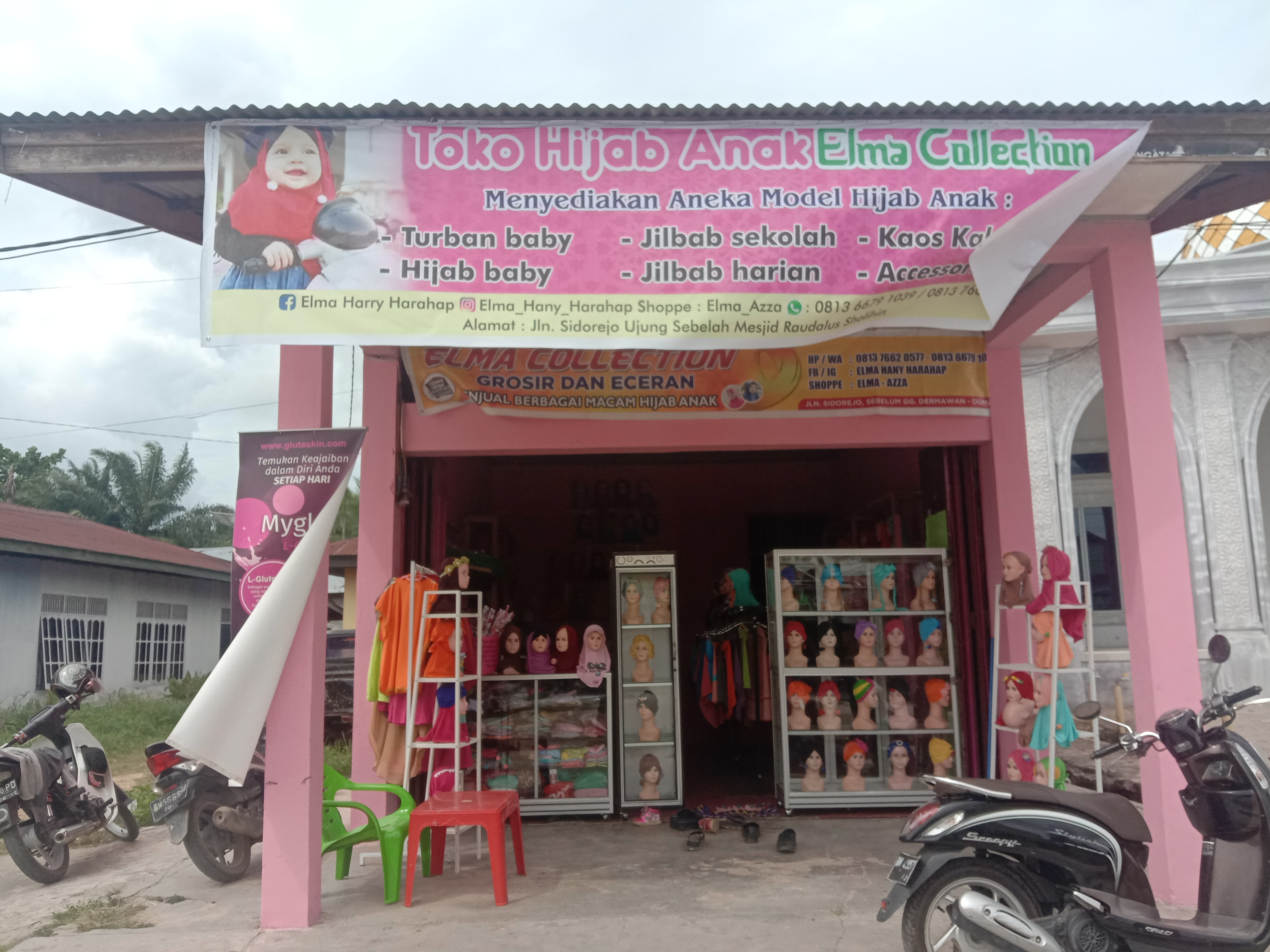 IKLAN: Harga Jilbab Anak Bersahabat Akhir Tahun di Toko Elma Collection Dumai