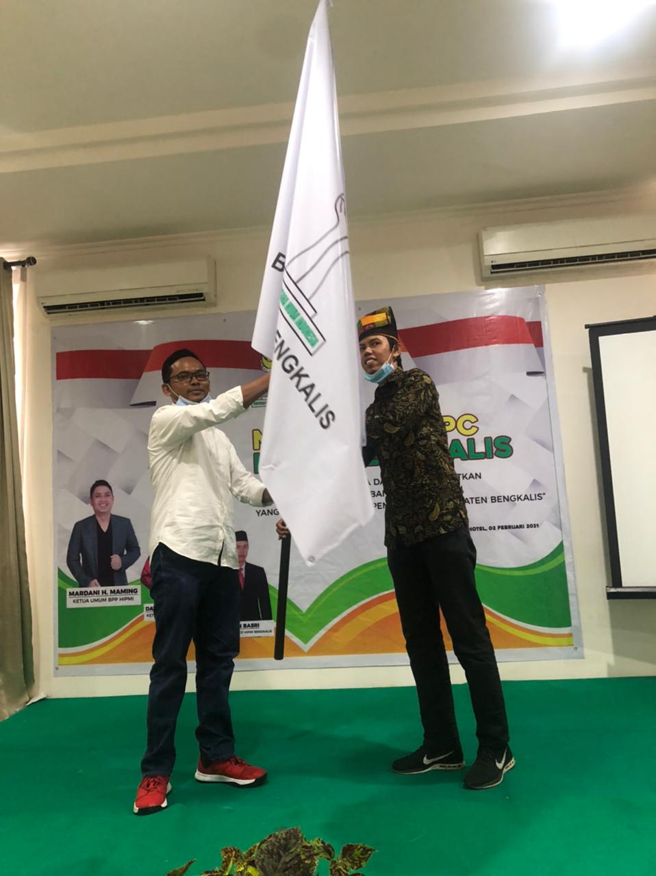 Syu'ib Terpilih Ketum BPC HIPMI Kabupaten Bengkalis Periode 2021-2024