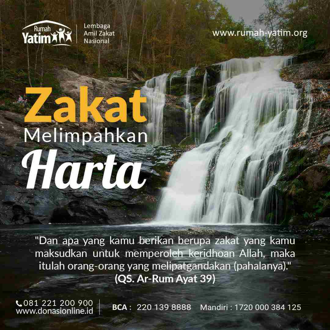 Zakat Melimpahkan Harta