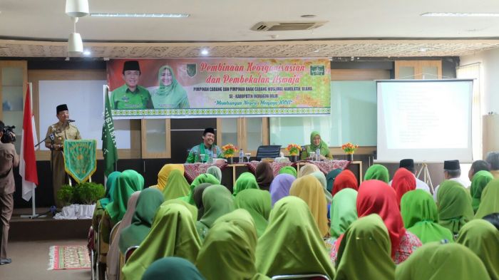 Bupati Wardan Buka Pembinaan Keorganisasian