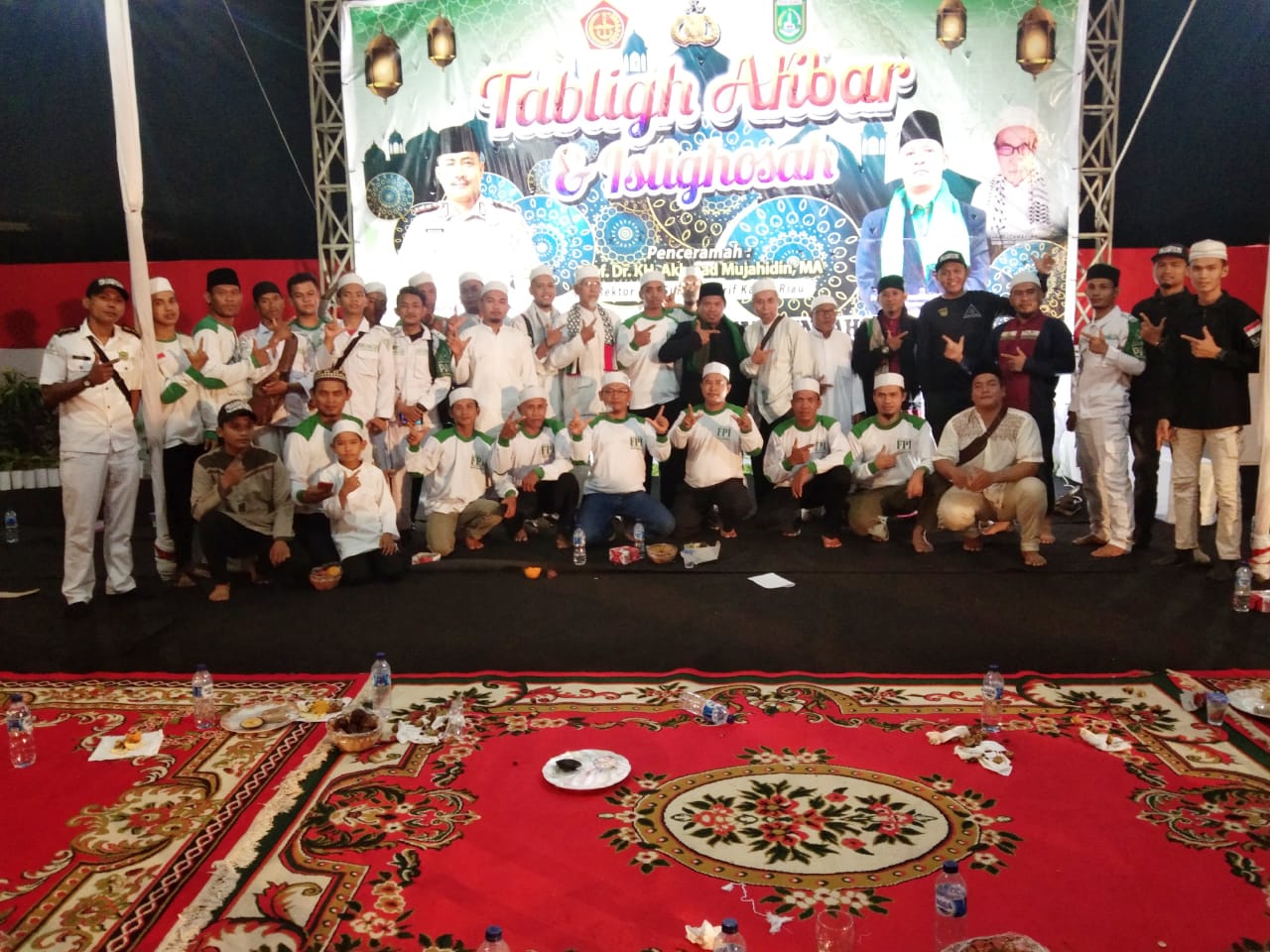 Semua Elemen di Kota Dumai Suksekan Tabligh Akbar & Istighosah